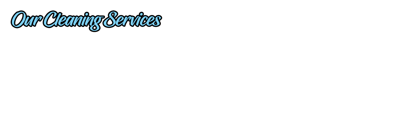 Our Cleaning Services | Cleaning Pro Services
